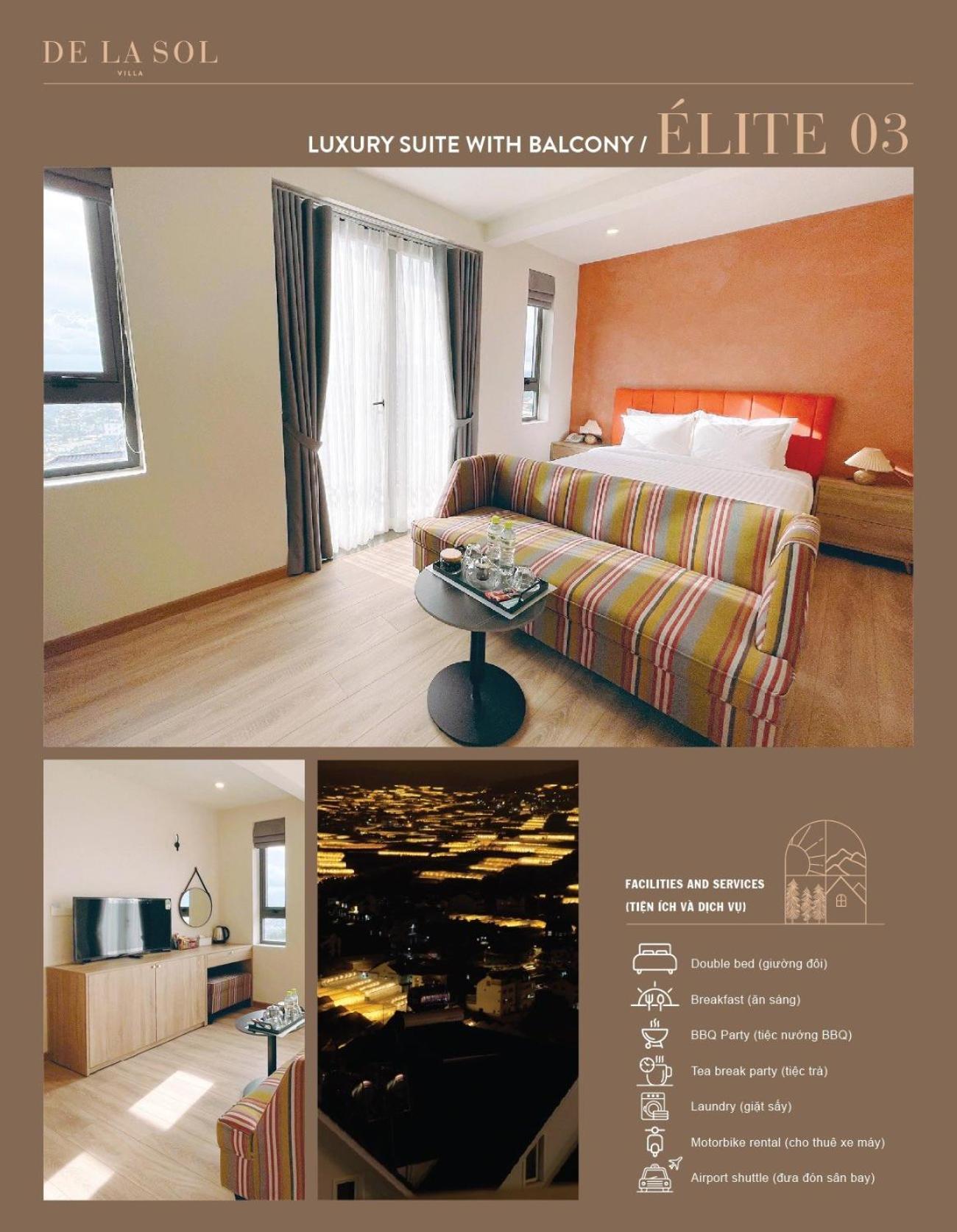 De La Sol Villa Dalat エクステリア 写真